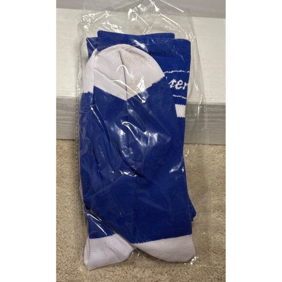 Toronto Blue Jays Socks Budweiser Blue White Knit Unisex M/L New - Picture 4 of 4
